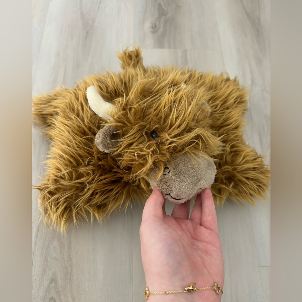 Jellycat Truffles Highland Cow Plush *Retired* - Picture 3 of 12